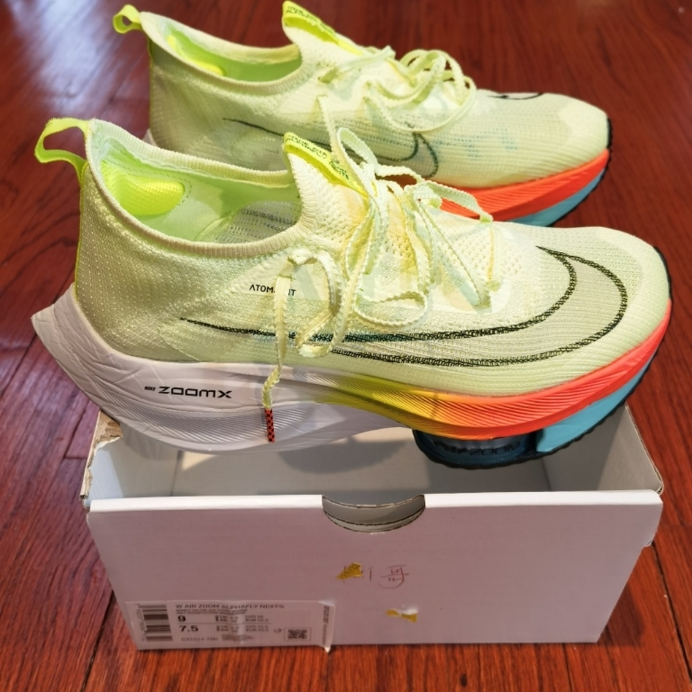 Nike Air Zoom Alphafly Next% Women's size 9